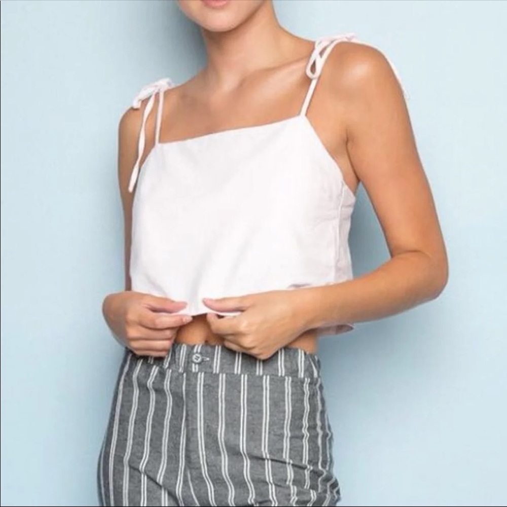 Brandy Melville Pink Dena Tank Top
